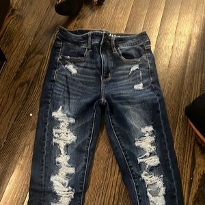 American Eagle Distressed Skinny Jeans